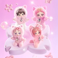 aespa Fluffy Club Secret plush keychain KARINA GISELLE WINTER NINGNING