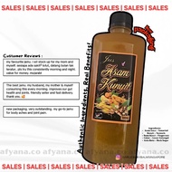 JAMU ASAM KUNYIT & LEMON DETOX (500ML)