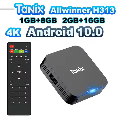 Tanix TX1 Android 10 TV Box 2.4G WIFI 4K 16GB 8GB Global