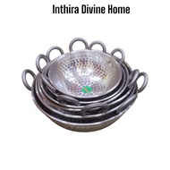 Aluminium Pottu Kadai With Double Handle / Indian Wok / Periuk Belanga