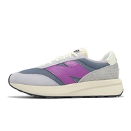 New Balance Casual Shoes 370 Men's Women's Gray Purple Stitching Retro Suede NB [ACS] U370-D