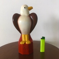 SUPER RARE vintage Supreme Finance Berhad eagle coin box/ coin bank/ tabung duit