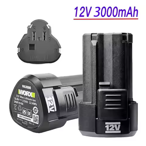 NEW 3000MAh Replacement Battery for WORX Kress 12V Power Tool WA3506 WU127 WU128 WU130 WU131X WU132 