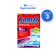 [Bundle of 3] Somat Dishwasher Special Salt (1.2kg)
