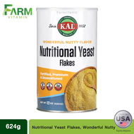 KAL, Nutritional Yeast Flakes, Wonderful Nutty, 22 oz  (624 g)