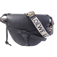 LOEWE 牛皮皮革Small Gate Bag金扣肩背袋