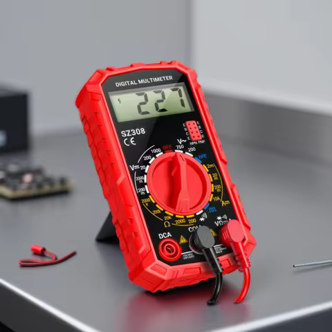 ANENG SZ308 Digital Multimeter AC/DC Current Meter Voltage Resistance Meter Electrician LCD Backligh