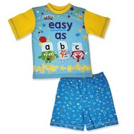Alphablocks Easy as abc 兒童短袖睡衣套裝
