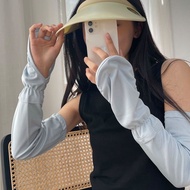 Taiwan Taiwan Ready Stock Ready Stock🧊Sun Protection Sleeve Ice Silk Sleeve Motorcycle Sleeve Horses