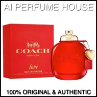 [Original Perfume] C0ACH LOVE FOR WOMEN 90ML EDP