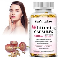 Grape seed extract 400mg, supports clear skin, brightens and whitens healthy skin, revitalizes skin 