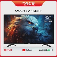 ACE 42" UHD Smart Google TV (Android 12, Netflix, Youtube, Chromecast,Bluetooth,ISDB)