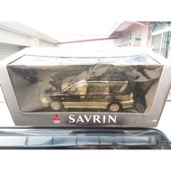 原廠精品 三菱 Mitsubishi Savrin 汽車模型 1：18 金屬全可開 盒子有破損