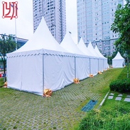 Aluminum Alloy 6X6 Cone Canopy Room Pointed Canopy Room pagoda tent Outdoor Leisure Grass Activity C