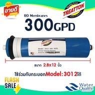 ไส้กรองน้ำ RO TREATTON เมมเบรน 300 GPD 2812 3012 Membrane เครื่องกรองน้ำ ตู้น้ำหยอดเหรียญ PURE AQUAT