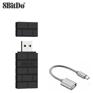8BitDo USB Wireless Bluetooth Adapter Receiver 2 for Switch Klassische Konsole PS1 Mini PS4 controll
