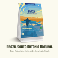 Cà Phê Brazil rang đậm vừa Arabica Espresso Santo Antonio Chocola - Stupiducks Specialty Coffee