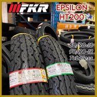 TUBELESS FKR MOTORCYCLE TYRE HT200 BUNGA TT100 DUNLOP 70/90-17 80/90-17 80/90-18 90/90-18 TUBELES