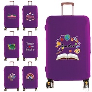 Travel Luggage Cover Luggage 18-25 Inch Trolley Baggage Purple Elastic Protective Case Accessories T