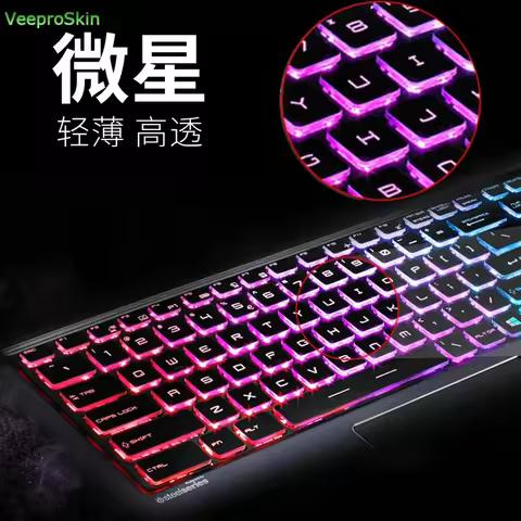 For MSI GE73 7RD / GE73 Raider / GE73VR / GL72 GP72 PE62 GE63 GE73 17.3 Waterproof Ultra Thin Transp