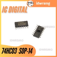 74HC03 74HC03D SN74HC03DR SOP14 smd 74hc03 soup-14 74hc03 smd 14pin