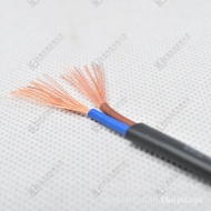 Sumber H03VVH2-F Polivinil Klorida Pensijilan Standard Eropah VDE Perlindungan Alam Sekitar H05VVH2-