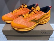 新貨 Mizuno Men Wave Rider GTX Orange 男裝 防水 路跑鞋 跑步鞋