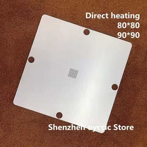 Direct heating 80*80 90*90 GL512N11FFA02 GL512 GL256 GL064 GL032 BGA64 0.6MM BGA Stencil Template