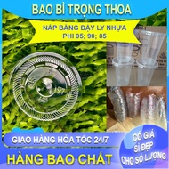 Plastic cup lid 85 - 90 - 95