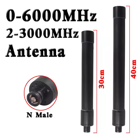 Low frequency shortwave antenna Full band broadband 0-6000MHz 2-3000MHz 400-6000MHz antenna 0-6G 2MH