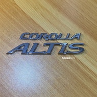 COROLLA ALTIS Logo Rear Mount Toyota Per Set 2 Pieces