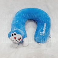 Doraemon Neck Pillow softbiru Doraemon Neck Pillow Head Doll