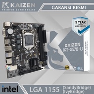 KAIZEN B75 M.2 NVME LGA 1155 DDR3 B75 Motherboard OFFICIAL 3 YEAR WARRANTY