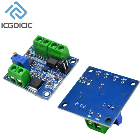 PWM To Voltage Converter Module 0%-100% To 0-10V For PLC MCU Digital To Analog Signal PWM Adjustabl 