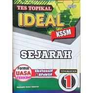 TES TOPIKAL IDEAL SEJARAH TINGKATAN 1 KSSM