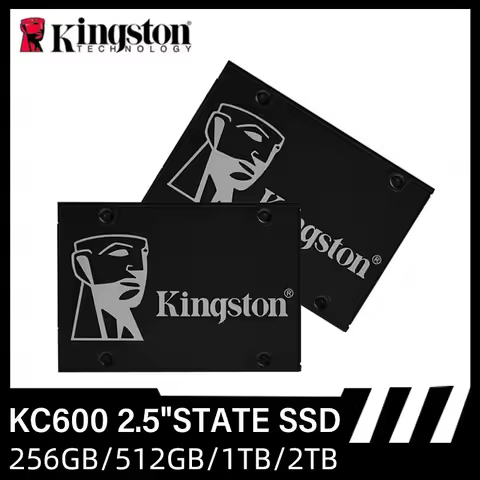 Kingston KC600 SSD 256GB 512GB 1TB 2TB SATA III 2.5 Inch Internal Solid State Drive HDD Hard Disk HD