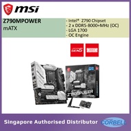 MSI Z790MPOWER Socket 1700 mATX Motherboard Intel® Z790 Chipset / DDR5 8000mHz [MB 8105]