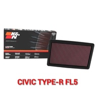 K&N Engine Air filter 33-5139 Civic Type-R FL5