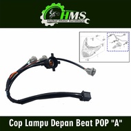 Headlight Cap POP "A"BEAT - Fitting Fitting Socket Front Hub Socket