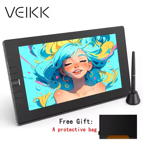 VEIKK VK1200V2 11.6 Inch Graphics Tablet Monitor Drawing Monitor Animation Digital For Android Windo