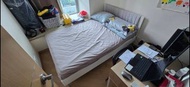 雙人床架
