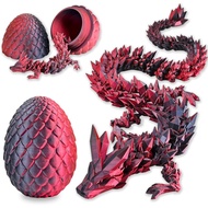Telur Naga Cetakan 3D dengan Naga di Dalamnya, Mainan Naga 3D yang Boleh Digerakkan dengan Telur Nag