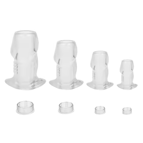 Soft Hollow Anal Expander Plug Anal Dilator Enema Accessory Men Women Adult Care Product