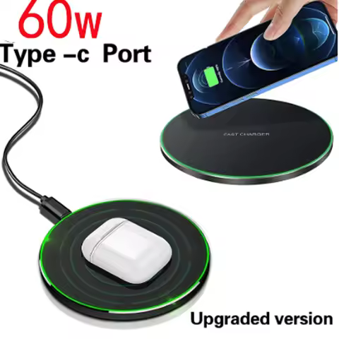 Quick Wireless Charger for LG Velvet G9 G7 G8 G8X V30 V40 V50 V35 V60 ThinQ 5G HTC Wildfire E X U19e