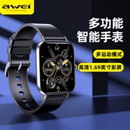 AWEI Smart Electronic Watch Plus 1.69 Screen Call Heart Rate and Blood Pressure Information Reminder Exercise Mode Y.C