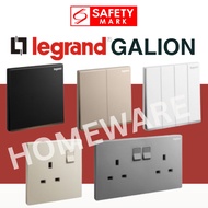 [SG Seller] Legrand Galion Switch Socket Champagne Silver Rose Gold White Ready Stock
