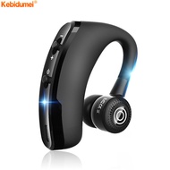 Kebidumei Tai Nghe Doanh Nhân Bluetooth Không Dây V9 Tai Nghe Nhét Tai Đơn Có Mic Rảnh Tay Cho Andro
