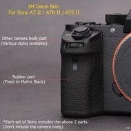A7II A7RII A7SII Decal Skin Vinyl Wrap Film Camera Protective Sticker For Sony A7M2 A7RM2 A7SM2 A72