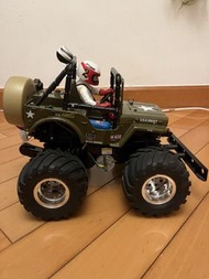 Tamiya Wild Willy 2 RC Car with Charger and Battery and Brand new Wheels