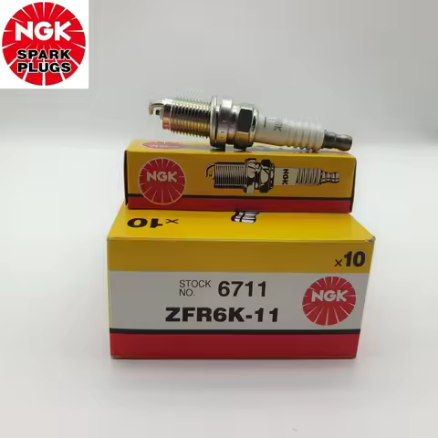 4PCS Original NGK Nickel Alloy Spark Plug ZFR6K-11 for Honda Accord 6th 7th 8th Generation Equipment
